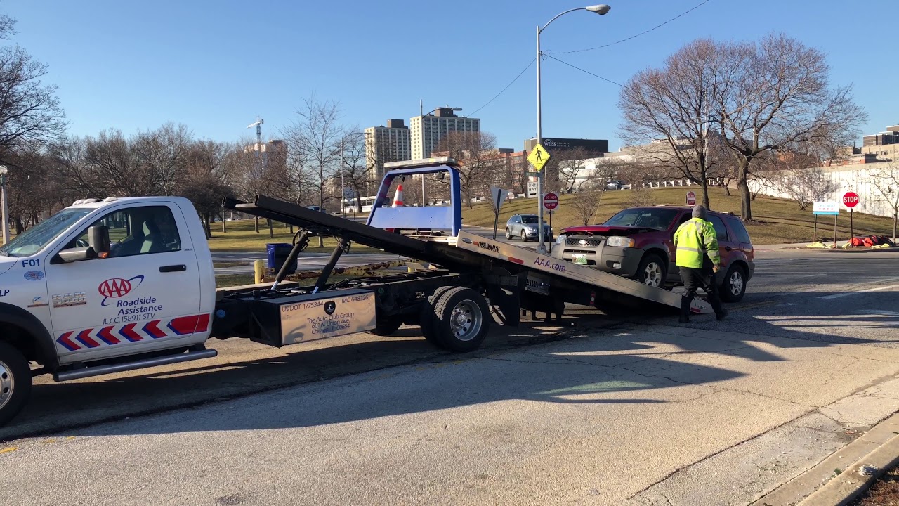 Full Down Car Recovery